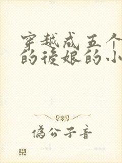 穿越成五个孩子的后娘的小说