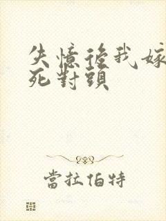 失忆后我嫁给了死对头