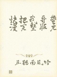 快把我哥带走动漫完整版免费