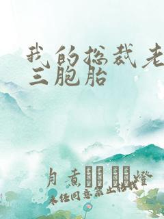 我的总裁老婆是三胞胎