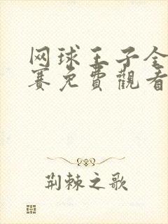 网球王子全国大赛免费观看