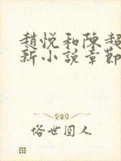 赵悦和陈超的最新小说章节更新时间