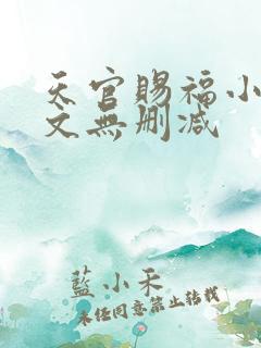 天官赐福小说全文无删减