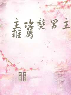 主攻双男主小说推荐