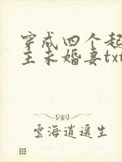 穿成四个起点男主未婚妻txt