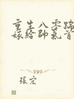 重生八零踹渣后嫁给帅气首长梅子箐