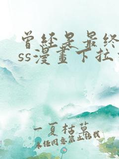 曾经是最终boss漫画下拉式