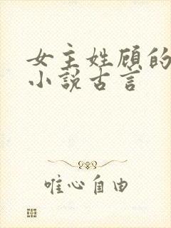 女主姓顾的重生小说古言