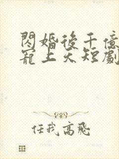 闪婚后千亿总裁宠上天短剧