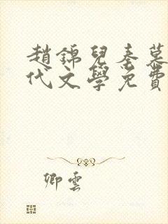 赵锦儿秦慕修现代文学免费阅读