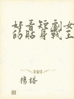 好看短剧女总裁的贴身战王