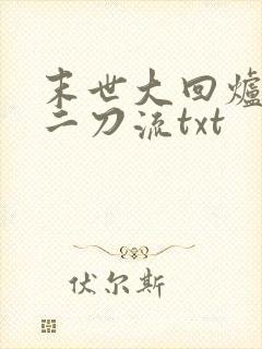 末世大回炉二十二刀流txt