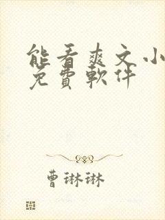 能看爽文小说的免费软件