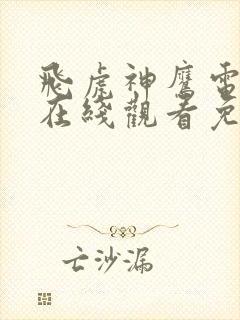 飞虎神鹰电视剧在线观看免费