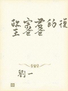 政宗君的复仇男主爸爸