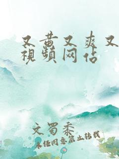 又黄又爽又色又视频网站