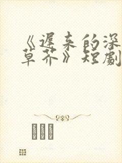 《迟来的深情如草芥》短剧免费观看