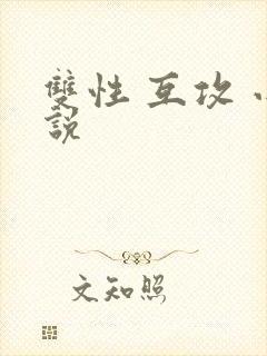 双性 互攻 小说