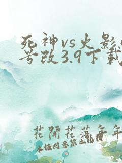 死神vs火影雨兮改3.9下载