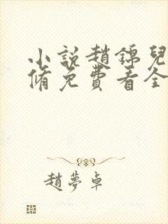 小说赵锦儿秦慕修免费看全文