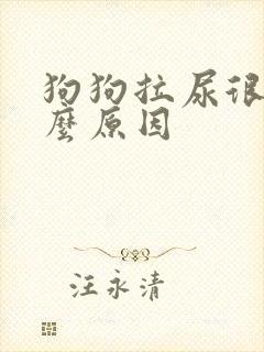 狗狗拉尿很黄什么原因