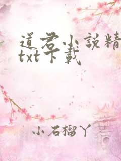 道君小说精校版txt下载