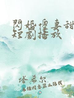 闪婚傻妻甜又野短剧播放