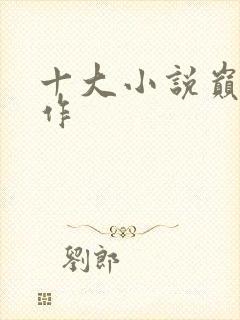 十大小说巅峰神作