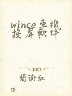 wince车机投屏软件