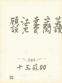 顾江尧宋芸瑾小说免费阅读最新章节