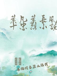 叶凡叶长风一门十忠烈小说叫什么