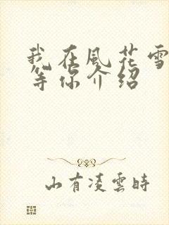 我在风花雪月里等你介绍