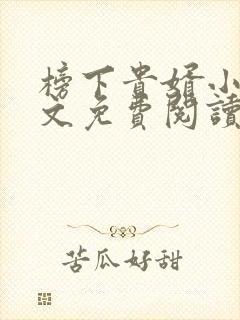 榜下贵婿小说全文免费阅读无弹窗