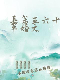 长篇五六十年代军婚文