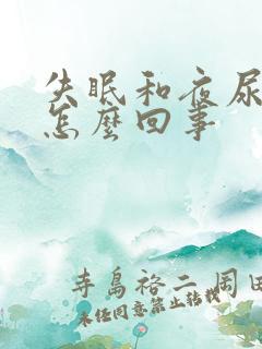 失眠和夜尿多是怎么回事