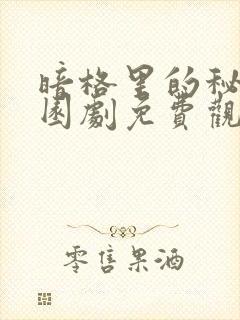 暗格里的秘密校园剧免费观看