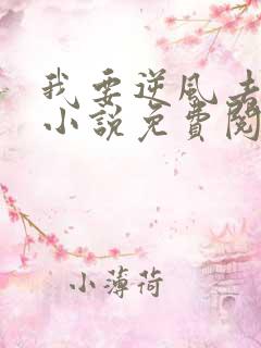 我要逆风去原著小说免费阅读