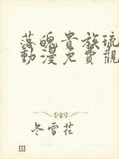 落魄贵族琉璃川动漫免费观看全集