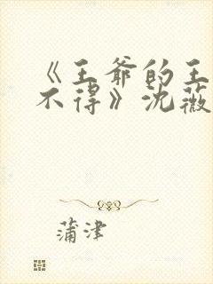 《王爷的王妃惹不得》沈薇短剧免费