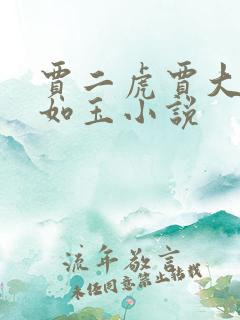 贾二虎贾大龙温如玉小说