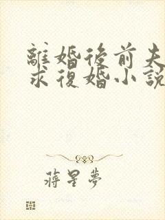 离婚后前夫哭着求复婚小说免费完本