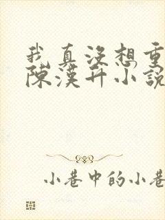 我真没想重生啊陈汉升小说原版