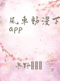 风车动漫下载 app