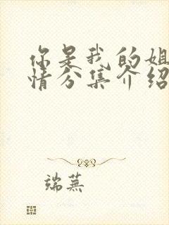 你是我的姐妹剧情分集介绍