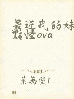 最近我的妹妹有点怪ova