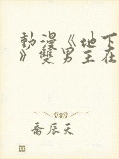 动漫《地下偶像》双男主在线看