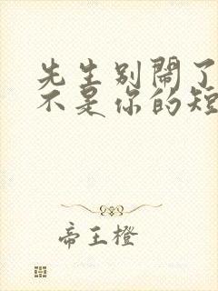 先生别闹了新娘不是你的短剧全集免费