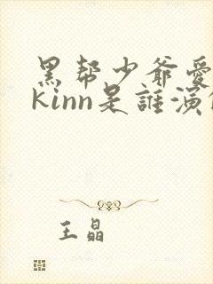 黑帮少爷爱上我kinn是谁演的