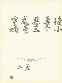 穿成恶毒后娘我娇养三个小反派