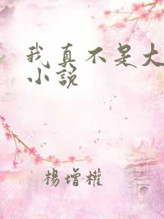 我真不是大佬的小说
